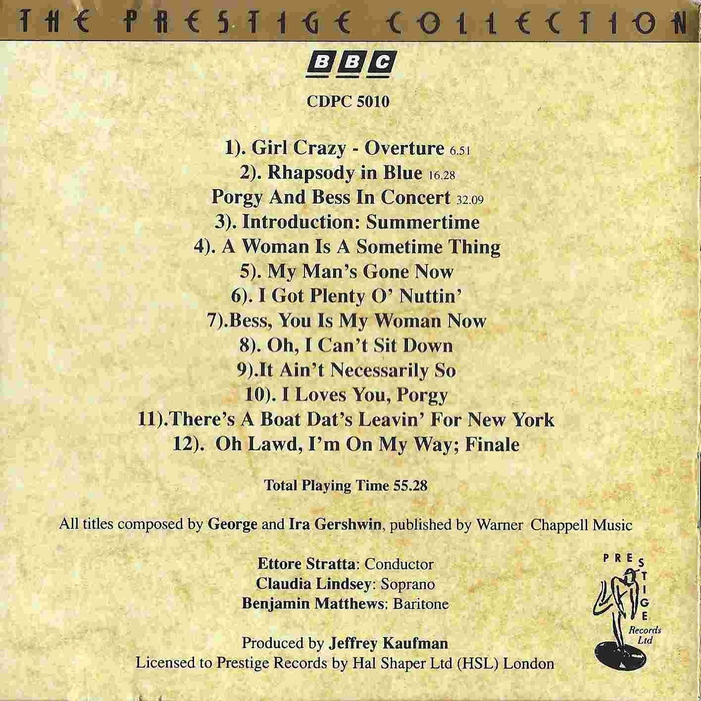 Middle of cover of CDPC 5010